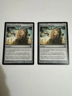 Magic The Gathering Relic of Progenitus 124/169 (Planechase) X2 - Image 1