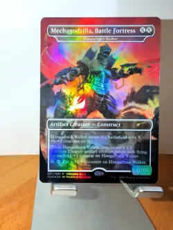 Mechagodzilla, Battle Fortress - Hangarback Walker Foil MTG NM - Image 1