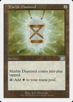 Marble Diamond 298 Classic Sixth VI Edition 1999 MTG Magic The Gathering LP - Image 1