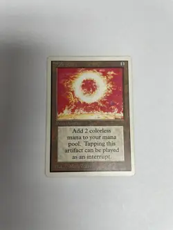 Mtg Unlimited Sol Ring - Magic the Gathering Unlimited Sol Ring HP - Image 2