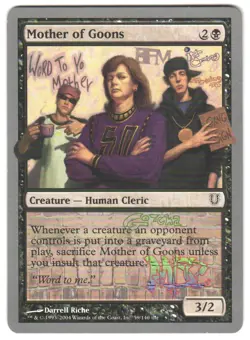 Magic_the_gathering Unhinged Mother of Goons #59 2004,MTG,LP Common - Image 1