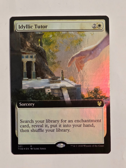Idyllic Tutor 301 R Foil (Extended Art) Theros Beyond Death Magic the Gathering - Image 1