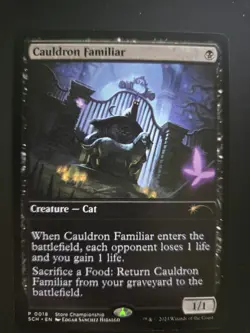 Cauldron Familiar NM PROMO Store Championships MTG FREE SHIPPING - Image 1