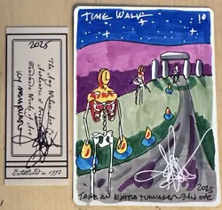 MTG ARTIST PROOF Spanish Icy Manipulator AP Sketch Art Amy WEBER Magic - Image 1