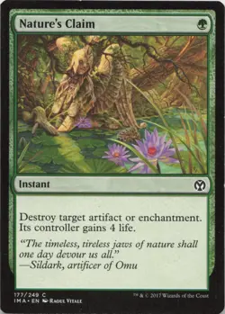 Nature's Claim C Iconic Masters 177 - LP MTG - Image 1