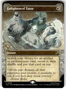 Enlightened Tutor (Showcase) P Avatar: The Last Airbender: Eternal-Legal 305 NM - Image 1