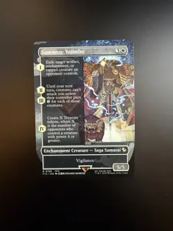 MTG Final Fantasy English Summon: Yojimbo Borderless 0196 Non-Foil - Image 1