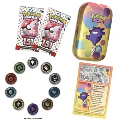 Pokemon TCG 151 Mini Tin Collection 10 Pack - Image 2