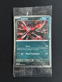 Pokemon TCG - Yveltal 088/132 - EB Games Stamped Promo SEALED - NM/M - French FR - Image 1