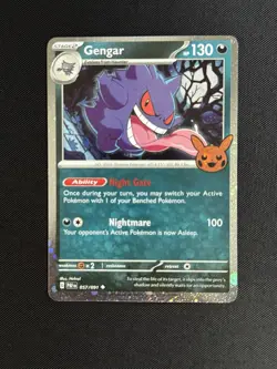 Pokemon TCG - Gengar 057/091 Trick Or Trade Stamped Cosmos Holo - NM/M - Image 1