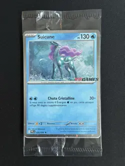 Pokemon TCG - Suicune 026/094 - EB Games Stamped Promo SEALED - NM/M - French FR - Image 1