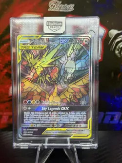 Pokemon TCG Moltres Zapdos Articuno GX SM210 Hidden Fate Promo - Image 1