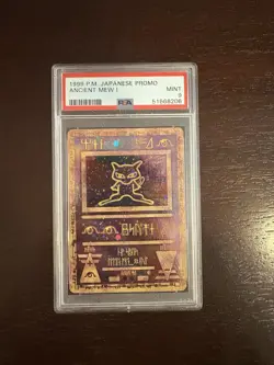 Pokemon Movie Promo Ancient Mew - PSA 9 (Read Description) - Image 1