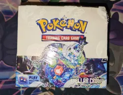 Pokemon TCG Stellar Crown Booster Box (Factory Sealed) 36 Packs - Image 1