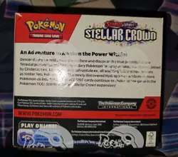 Pokemon TCG Stellar Crown Booster Box (Factory Sealed) 36 Packs - Image 3