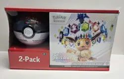 Pokemon TCG Prismatic Evolutions Elite Trainer Box ETB w/ Pokeball Tin SEALED 🔥 - Image 1