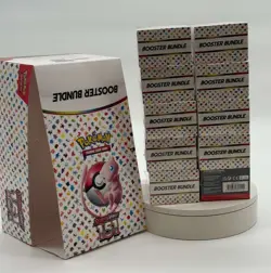 Lot of (10) Pokemon Scarlet & Violet 151 Booster Bundles w/ Display Case - Image 1