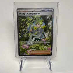 Wally's Compassion 186/132 Special Illustration Rare Pokemon Mega Evolution NM - Image 1