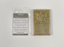1999 CHARIZARD #06 Gold Bar Limited Edition Pokemon with Authenticity and Case - Image 2