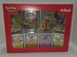Pokemon Scarlet & Violet 151 Mini Tins 4 Pack Sam’s Club Exclusive NEW & In Hand - Image 1