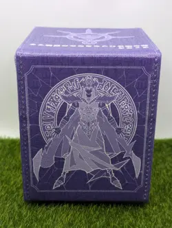 Deck Box Yugioh Black Magician Felt Leather Purple 100+ Card Dark Reserved - Image 4