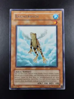 YUGIOH 2006 | TREEBORN FROG | SOI-DE025 | GERMAN | RARE | VERY GOOD (MP) - Image 1