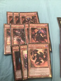 YUGIOH! HIGH RARITY BURNING ABYSS DECK CORE - Image 1