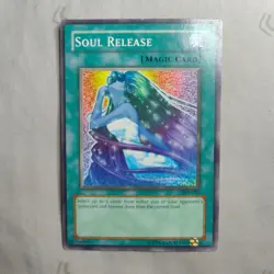 YuGiOh Soul Release SDP-036 - Hologram Misprint Error - Vintage OG Print - Image 1