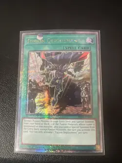 Yu-Gi-Oh! TCG 1x QCR Fusion Deployment RA02-EN065 x1 YUGIOH! SPELL NM - Image 1