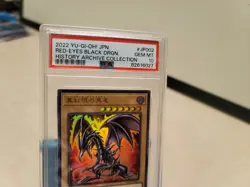 YuGiOh PSA 10 GEM MINT HC01-JP002 Ultra Rare Red Eyes Black Dragon Japanese - Image 2