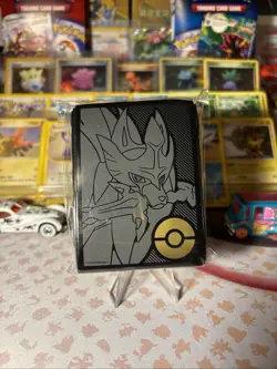 Official Pokemon Zacian Premium Collection Card Sleeves - Image 1
