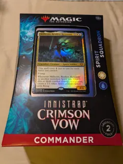 Innistrad: Crimson Vow Commander Deck: Spirit Squadron MTG Brand New Sealed 630509995318 - Image 1