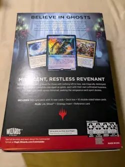 Innistrad: Crimson Vow Commander Deck: Spirit Squadron MTG Brand New Sealed 630509995318 - Image 2