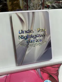 Raiden Mei NP Box Topper Card Under The Nightgown Anime Waifu - Image 2