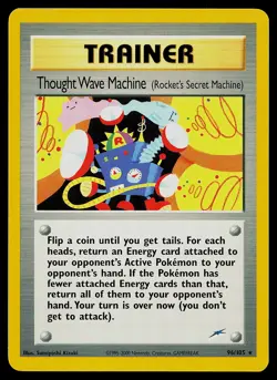 Pokemon Card - Thought Wave Machine Neo Destiny 96/105 Rare - Image 1