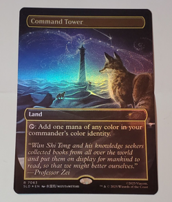 Command Tower 7063 Foil Avatar Bonus Card SLD NM/MT [Secret Lair:MTG] - Image 5