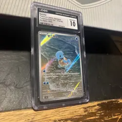 Pokemon Squirtle TCG Illustration Rare Card 170/165 PSA 10 Gem Mint - Image 4