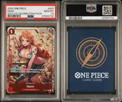 PSA 10 Gem Mint Nami 2023 CS Celebration ST01-007 Common One Piece Card 2024 - Image 3