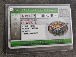 Used Mechwarrior Pilot, Gear and other Cards Pick your own - Image 2