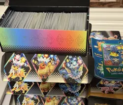Bulk Pokemon 800 Cards Common, Uncommon, Rare + Holo Cards, No Energy/Duplicates - Image 1