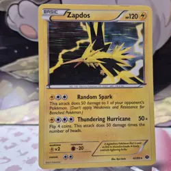 Pokemon 2012 Light Play Zapdos 41/99 Next Destinies Holo Card - HP - Image 1