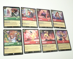 Disney Lorcana Theme Lot - A Goofy Movie Theme Lot of 8 Cards - Image 1