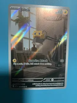 Pokemon TCG Joltik Illustration Rare Card 116/086 S&V White Flare - Image 1