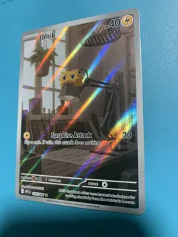 Pokemon TCG Joltik Illustration Rare Card 116/086 S&V White Flare - Image 2