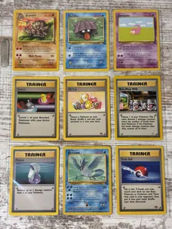 Pokemon Card Collection Lot 5 Pages Mixed Vintage Modern Heavy - Medium Play - Image 3