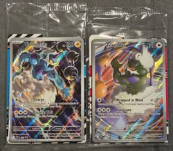 Thundurus 209 & Tornadus 210 - Scarlet & Violet Black Star Promo Pokemon Card - Image 1