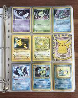 Pokemon TCG Vintage Card Binder Lot 1995-2008 Generations 1-4 - Image 1