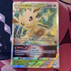 Leafeon VSTAR - SWSH195 Promo - Pokemon Card - NM - Image 1