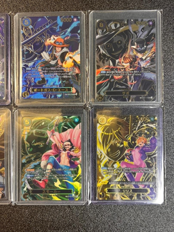 6 Set Special Parallel Luffy,Sabo,Ace ONE PIECE CARD GAME Japanese OP13 - Image 3