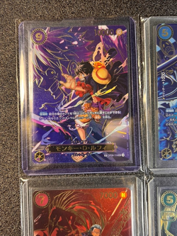 6 Set Special Parallel Luffy,Sabo,Ace ONE PIECE CARD GAME Japanese OP13 - Image 4